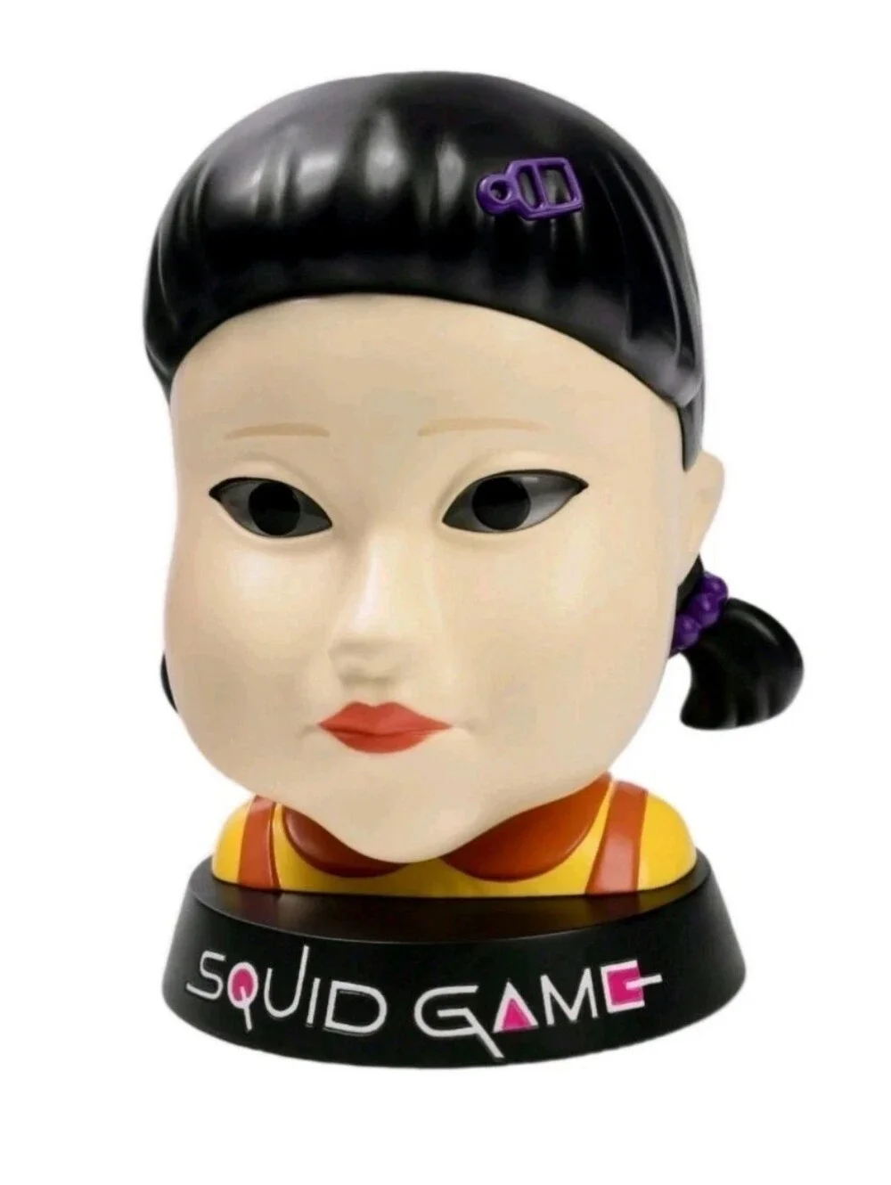 NETFLIX: SQUID GAME: YOUNG-HEE: RED: GREEN: LIGHT UP EYES: POPCORN BOWL: NEW